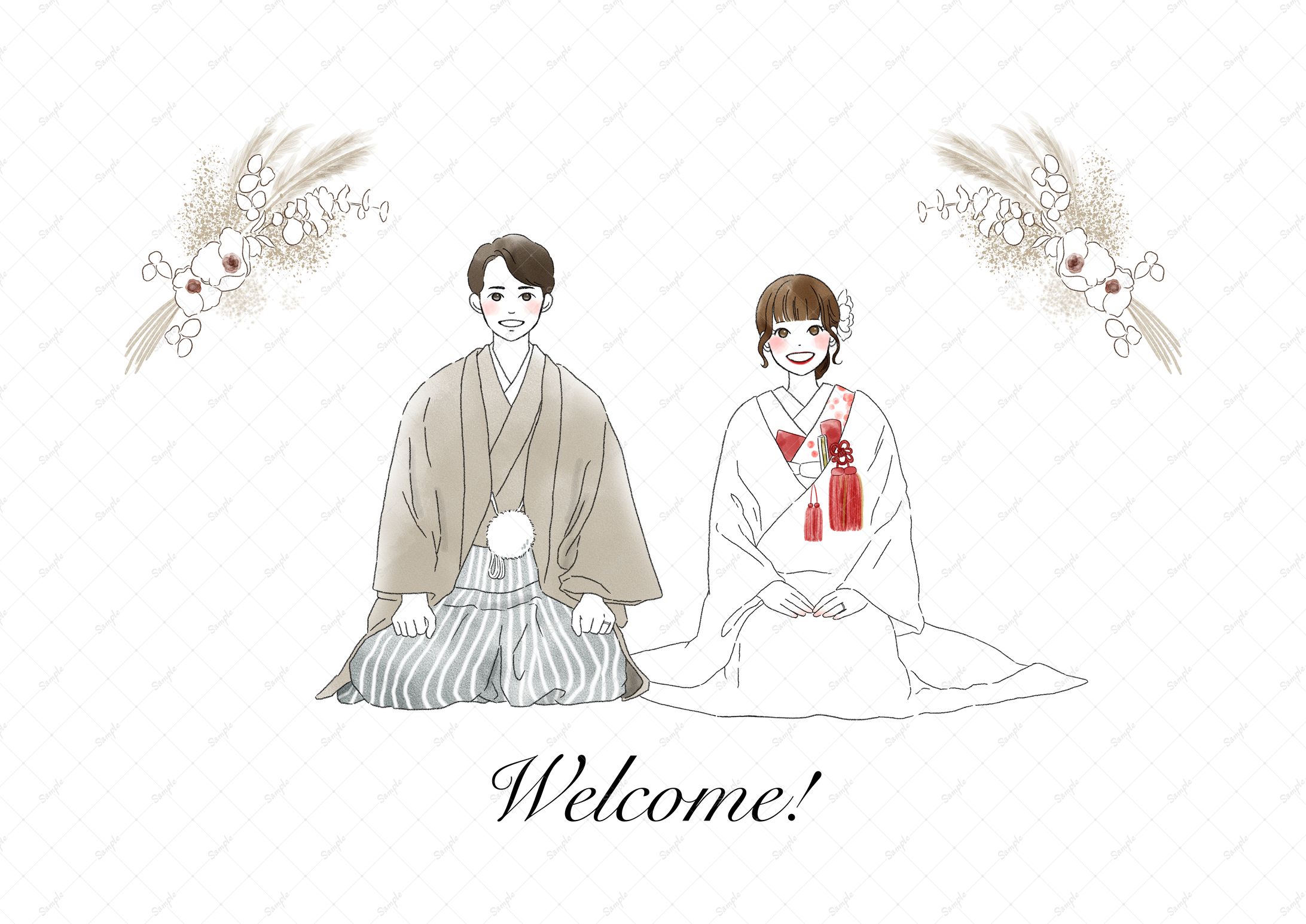 【WORK】ウェルカムボード制作-1