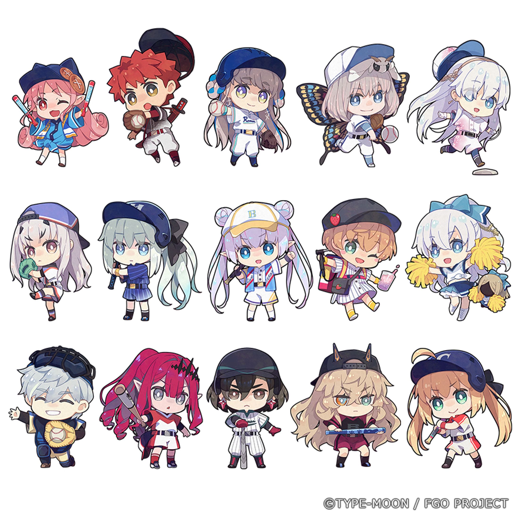 『Fate/Grail League』ミニキャライラスト-1