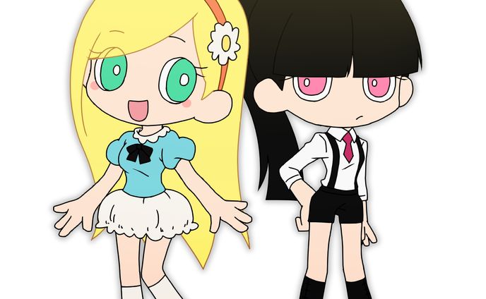 カートゥーンアニメ風デザイン