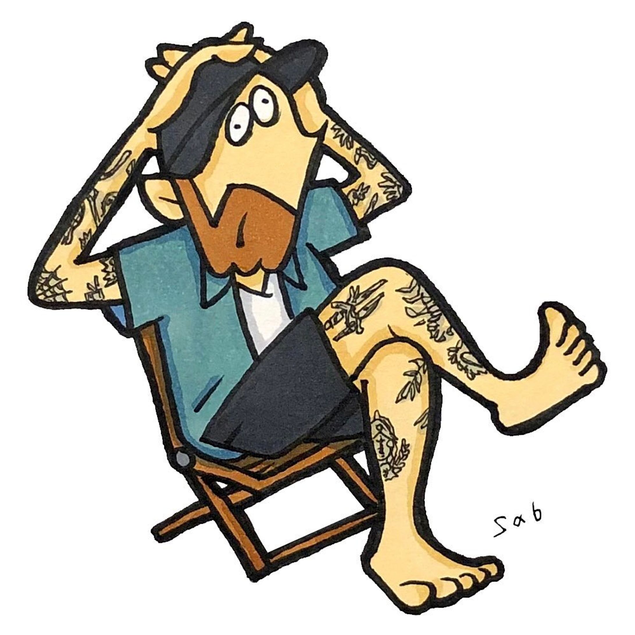 のんびり行こうよ人生は。
#drawing  #illustration #art #artwork #cat #cartoon #イラスト #落書き #イラストレーター #絵 #アート #カートゥーン #イラストグラム @kennybeats-1