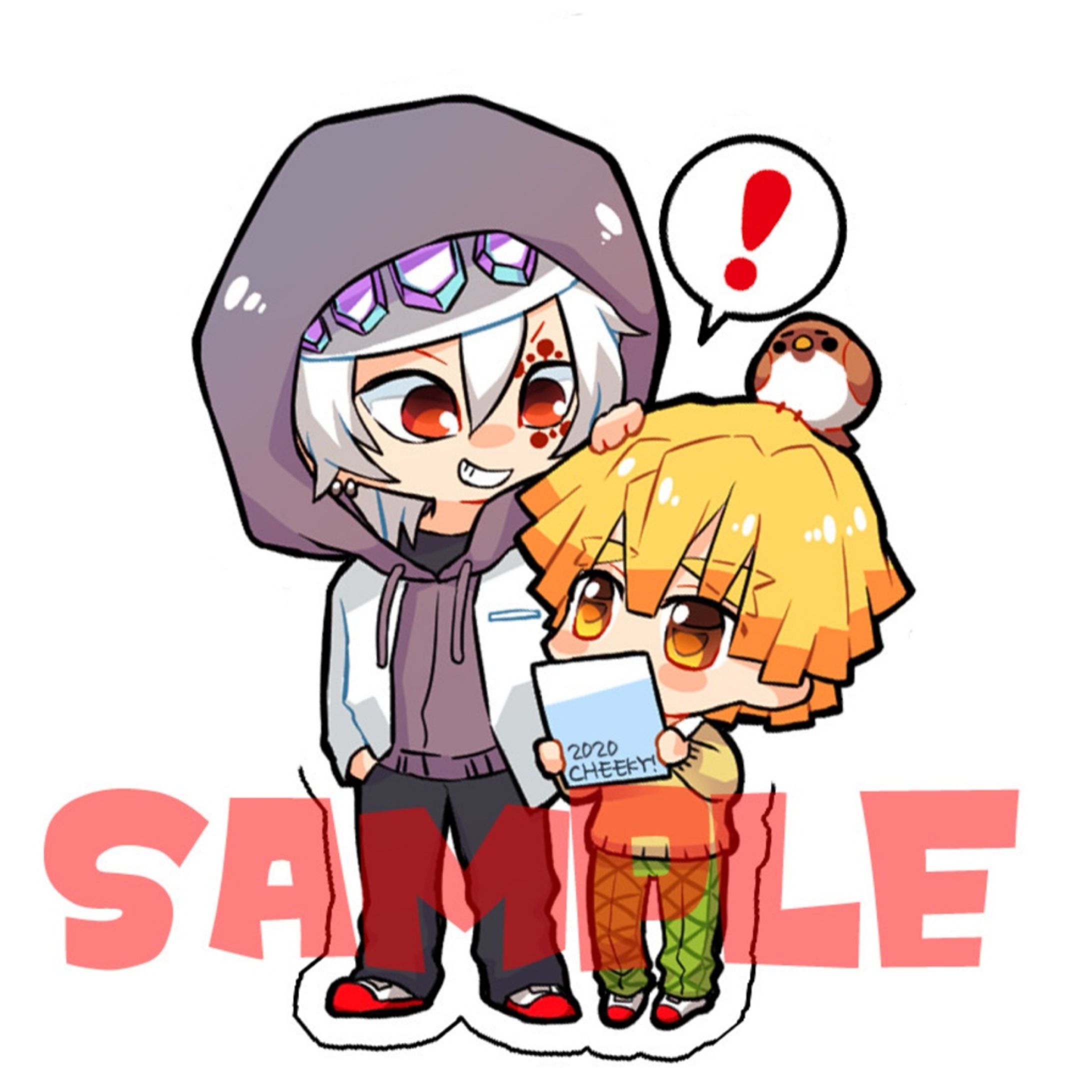 【Fan art】SDイラストサンプル-1