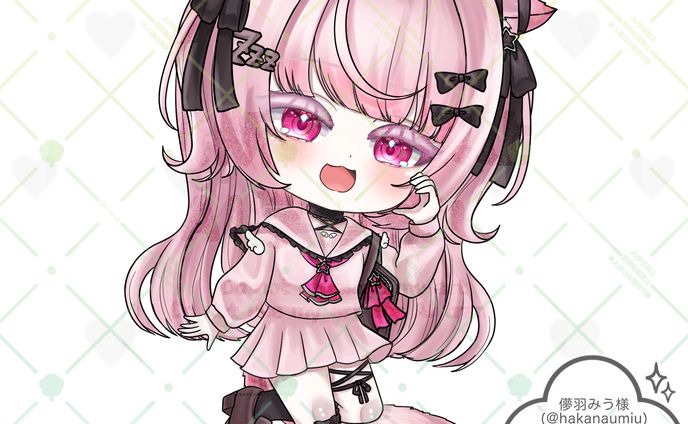 【第6回】儚夢みう様制服企画SDイラスト