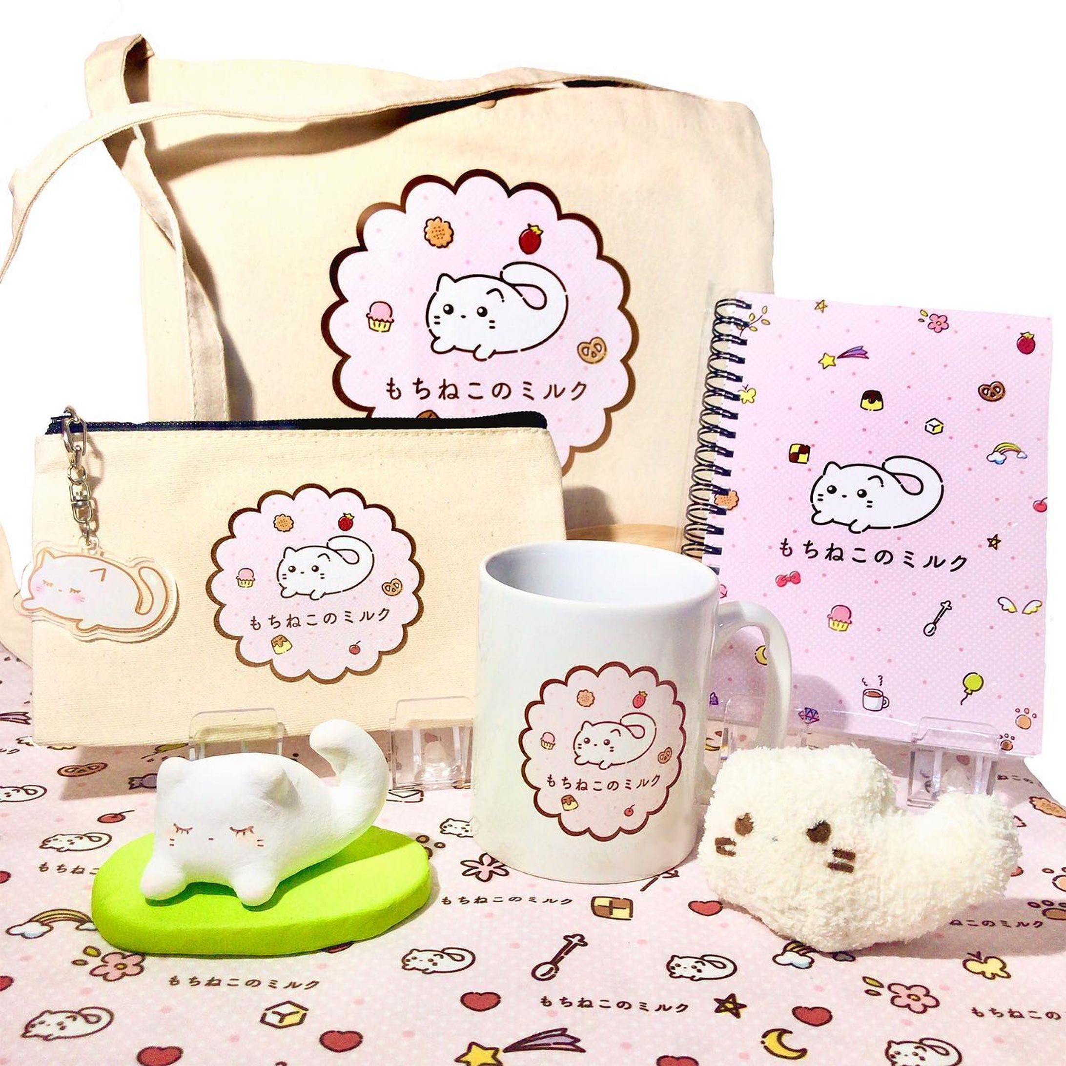 グッズ大集合！🐱
BRIDGEにて販売中です。
プロフィールのURLからご覧ください✨
#もちねこのミルク-1