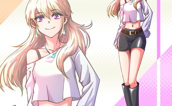 ギャル（立ち絵）