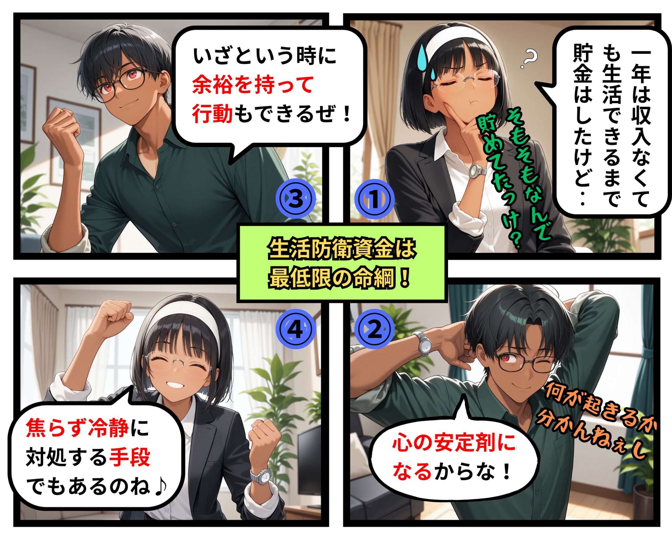 生活防衛資金は最低限の命綱！-1