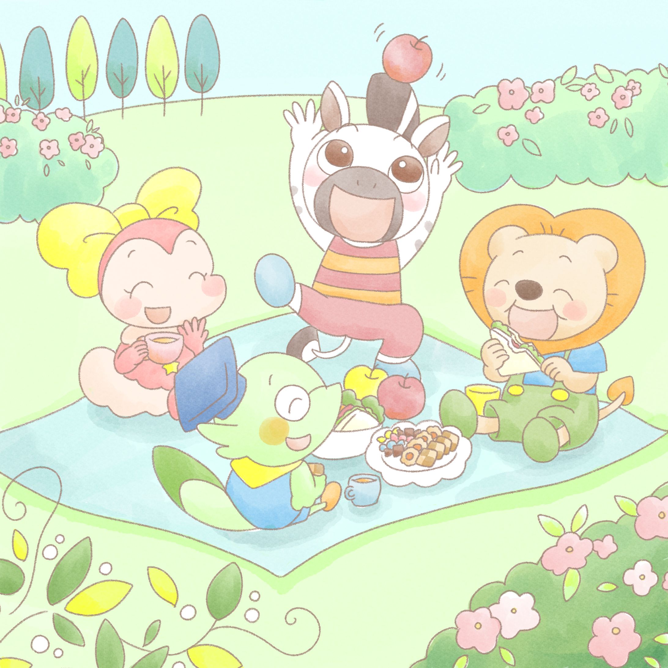 教材絵本の挿絵-1
