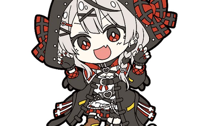 【2024お仕事】沙花叉クロヱ活動3周年記念グッズイラスト