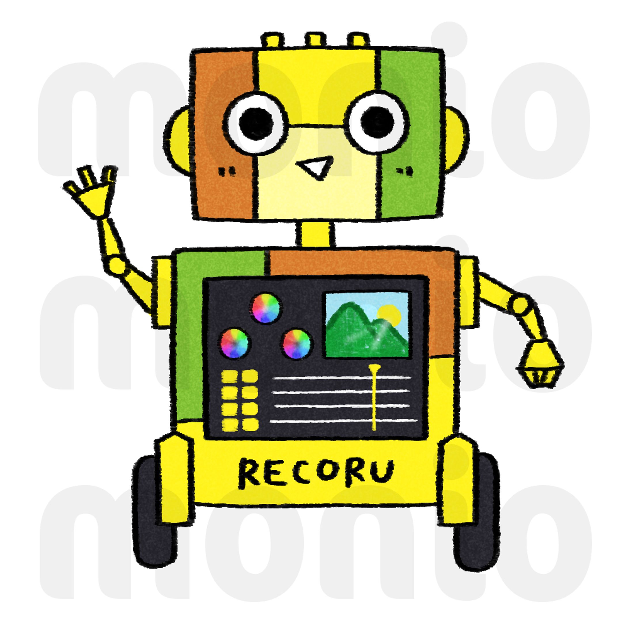 アイコン　ロボット-1