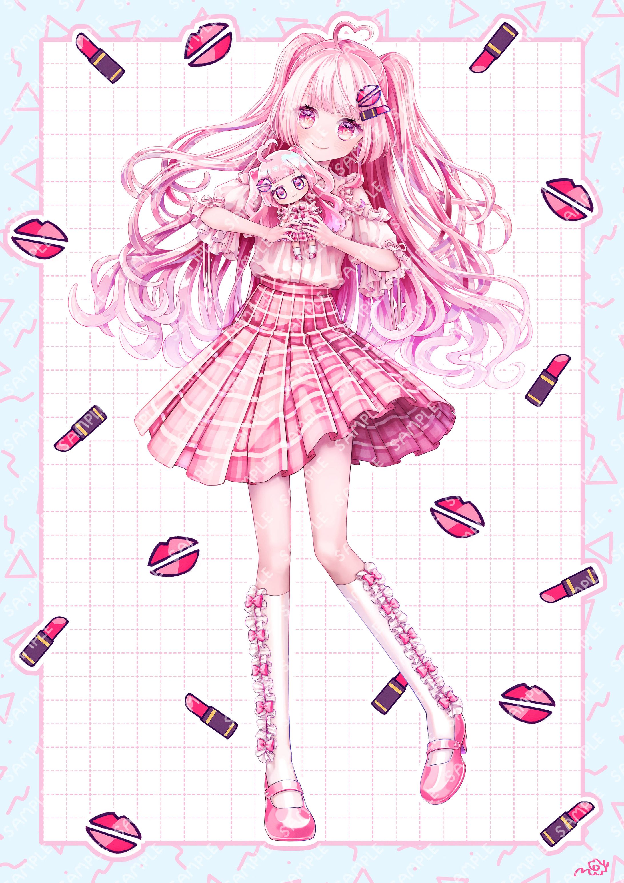 配信用立ち絵&SNSアイコン-1