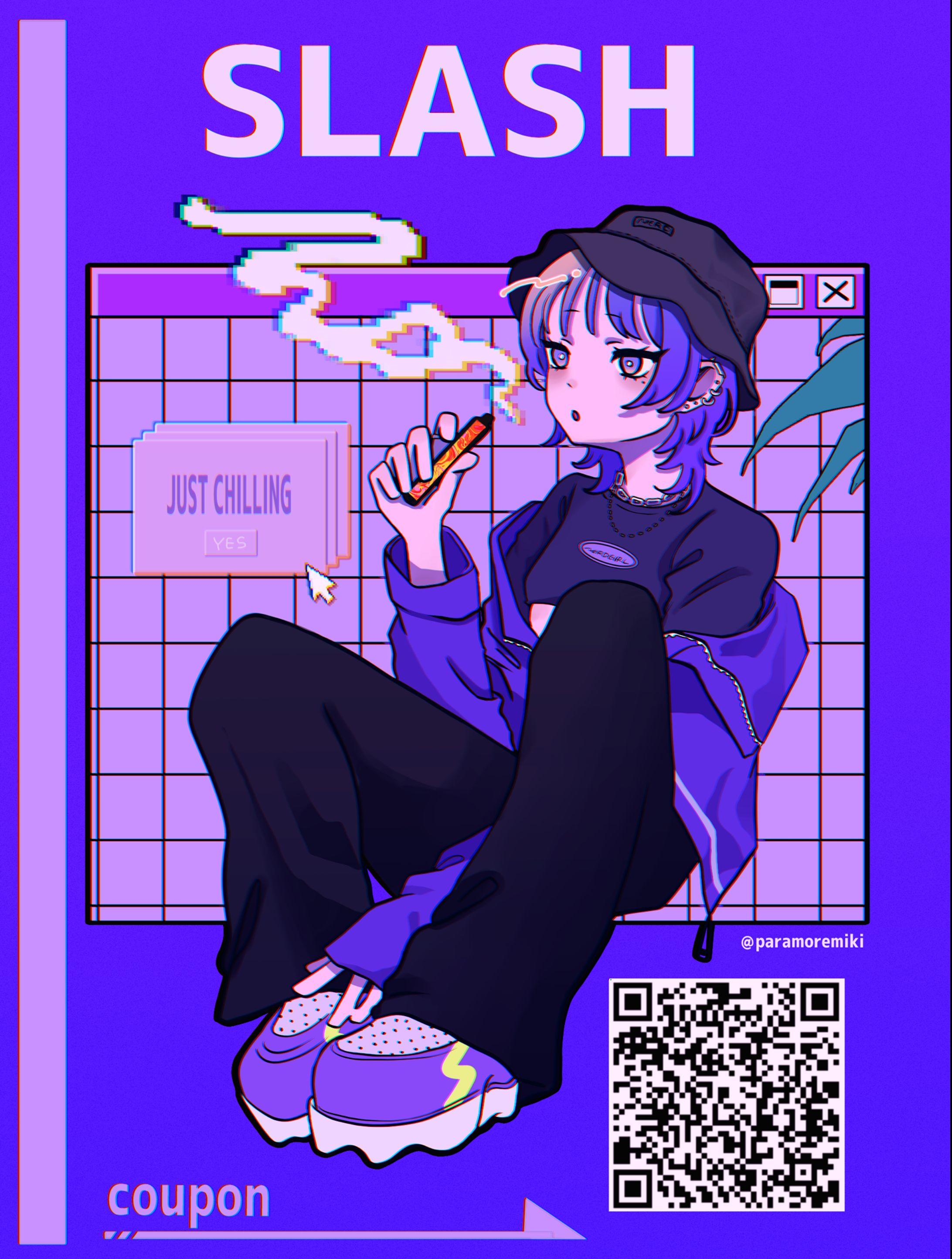 ポータブルシーシャSLASH イラスト-1