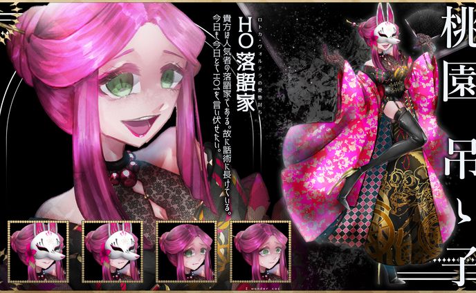 立ち絵ディスプレイ