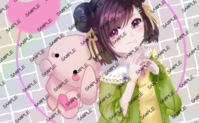お絵描き、character art