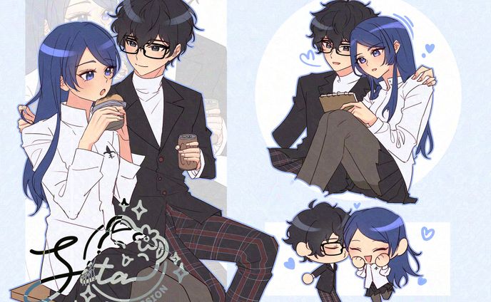 CMS 2024 - Omakase Couple Sketchpage for Niko