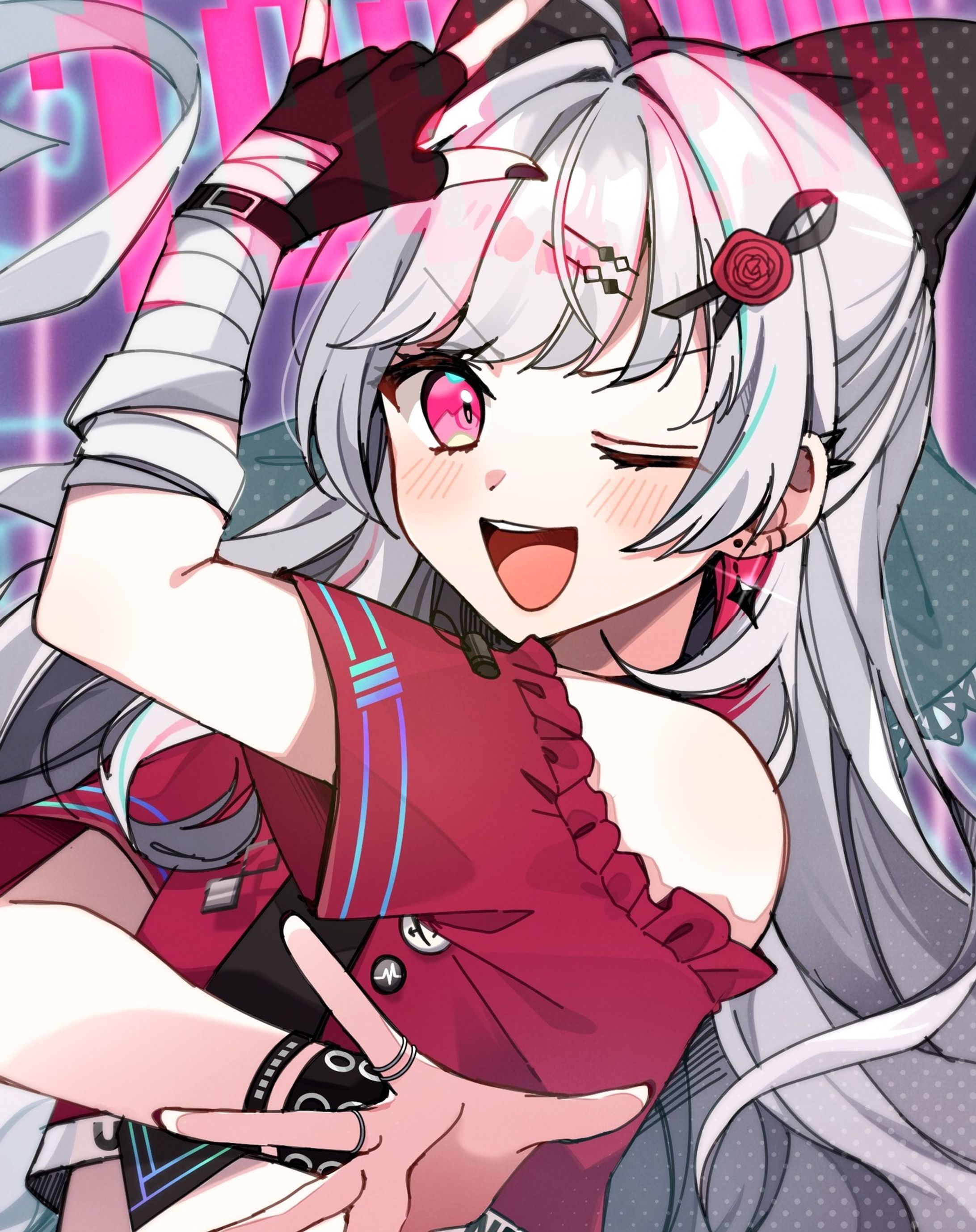 【FA】石神のぞみ様 10万人記念イラスト-1