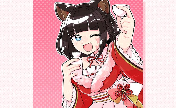 配信サムネイルイラスト/鬼ころし