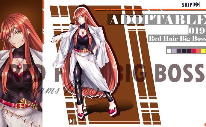 Adop Red hair Boss