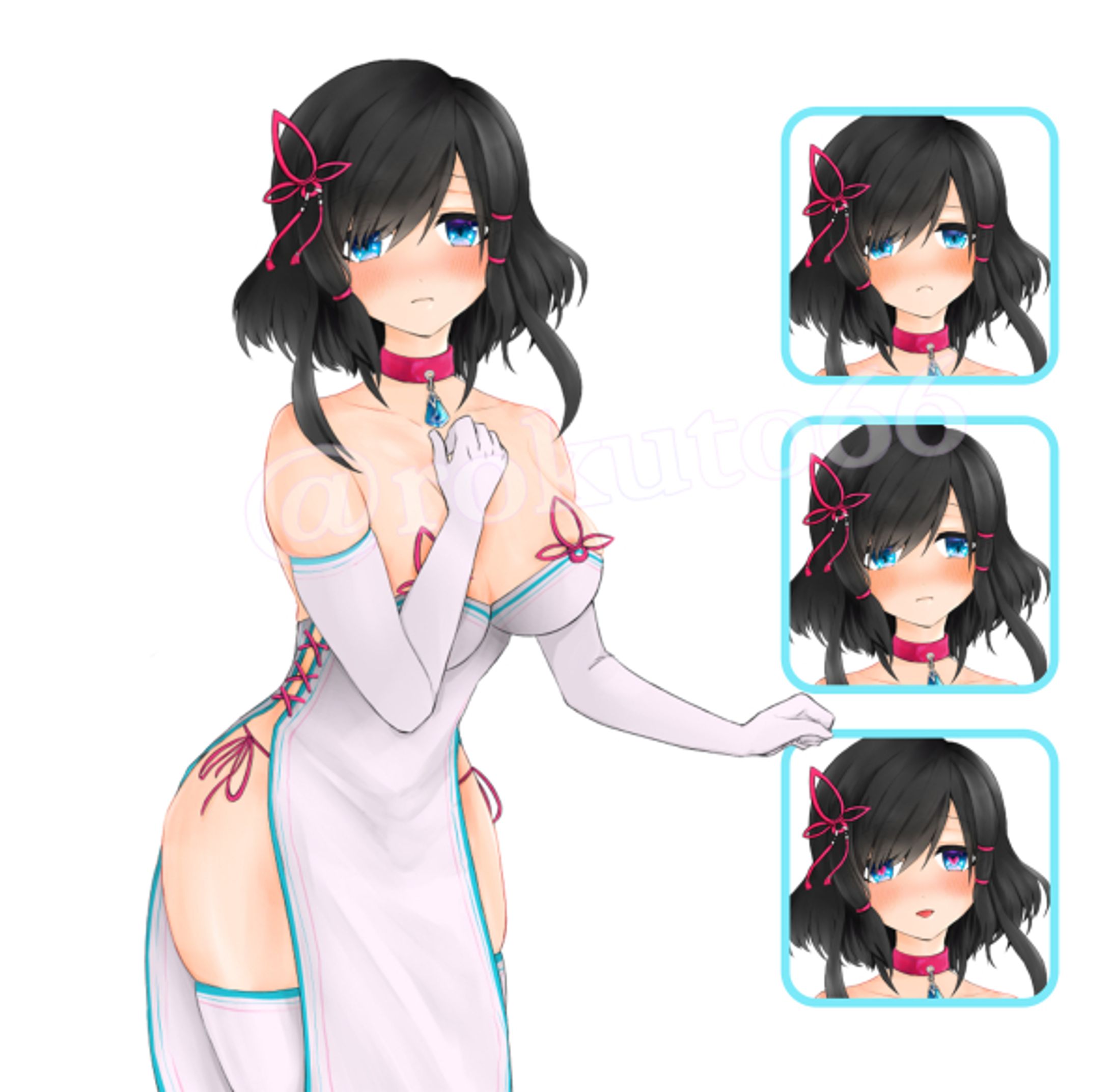 キャラクター立ち絵（女の子）-1
