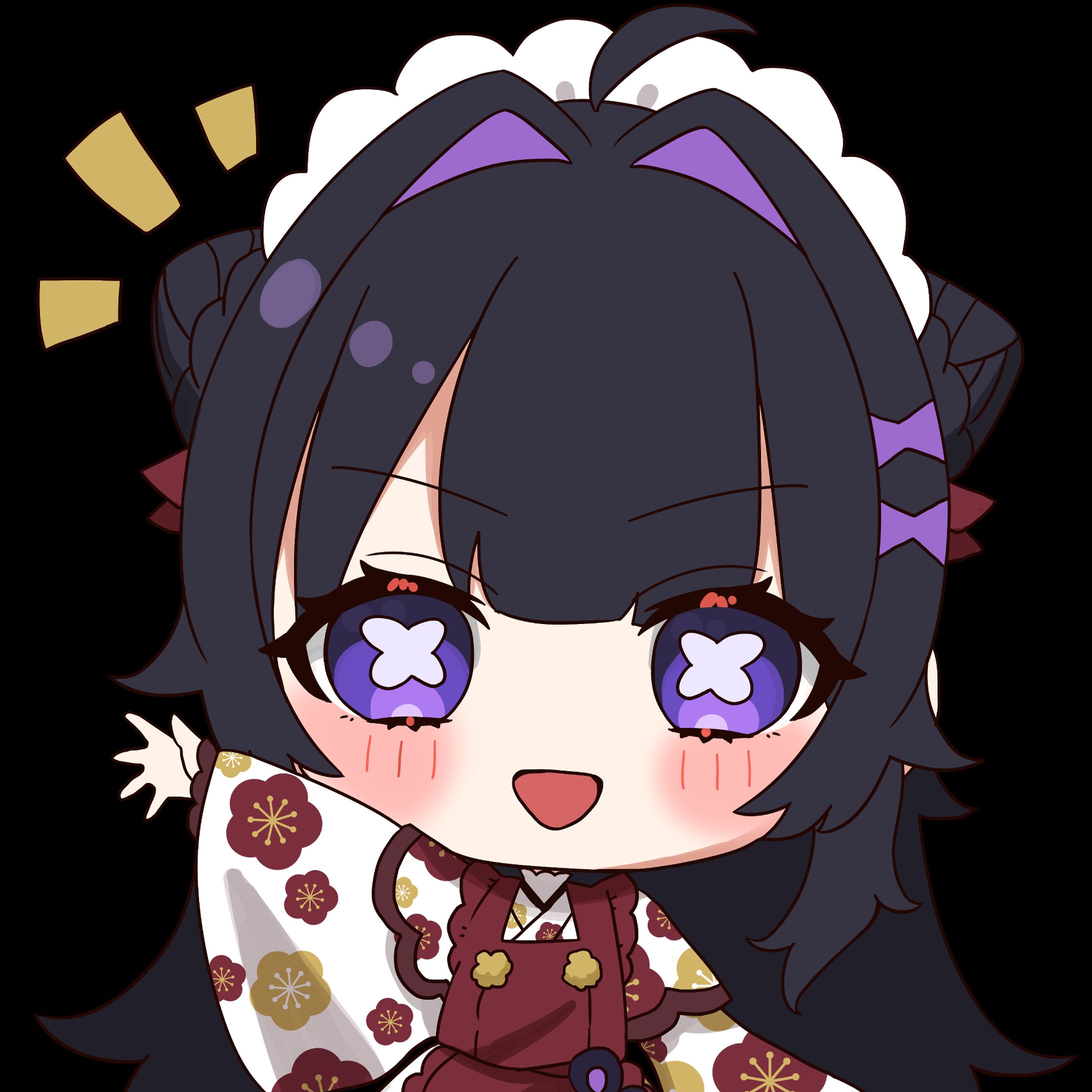 Twitch用スタンプ用SDイラスト-1