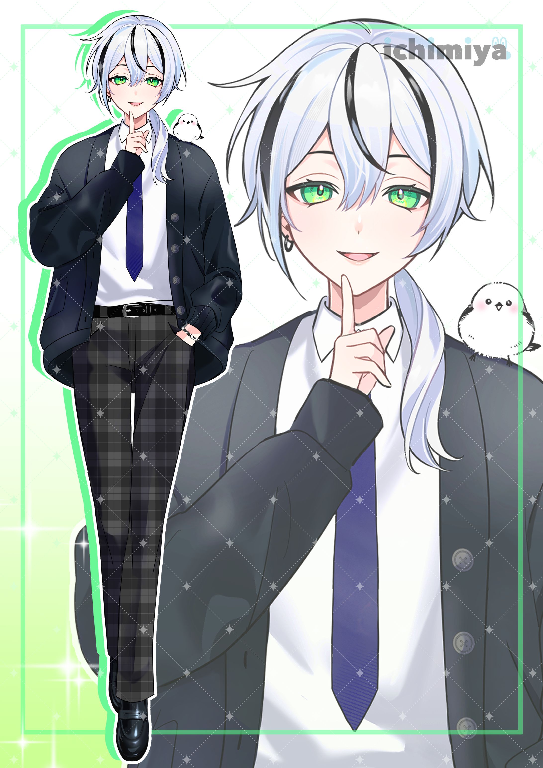 【ライバー立ち絵】嶋 えな様-1