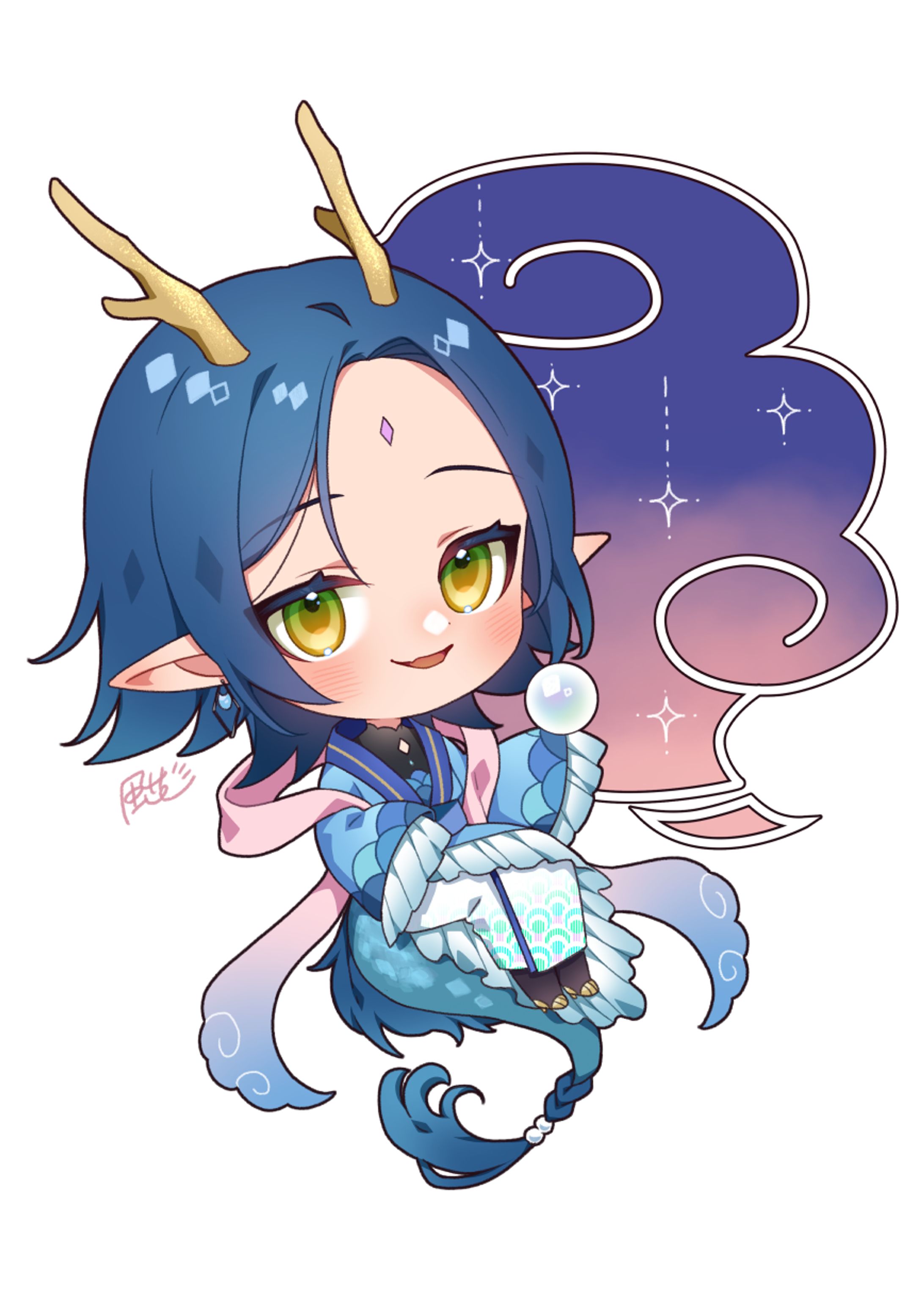 【創作】ミニキャライラスト-1