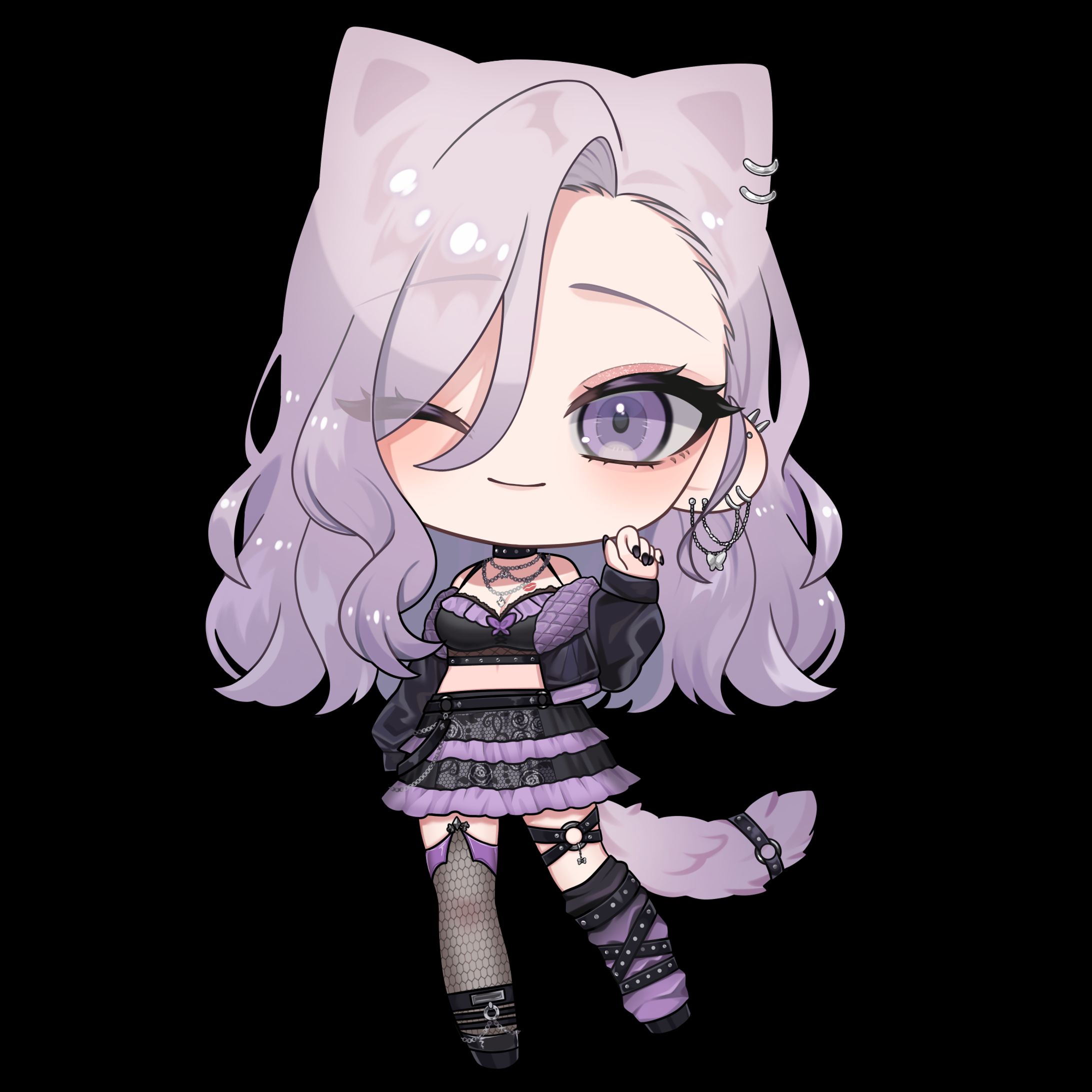 TikTokライバー様 ミニキャラ-1