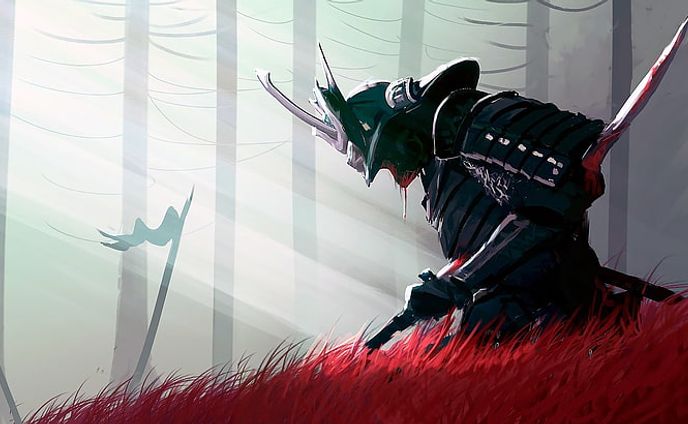 sword blood fantasy armor wallpaper preview