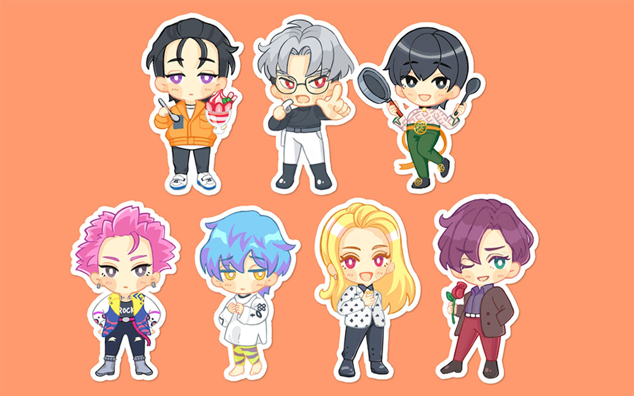 【SDイラスト作成】SDイラスト【二次創作】-1