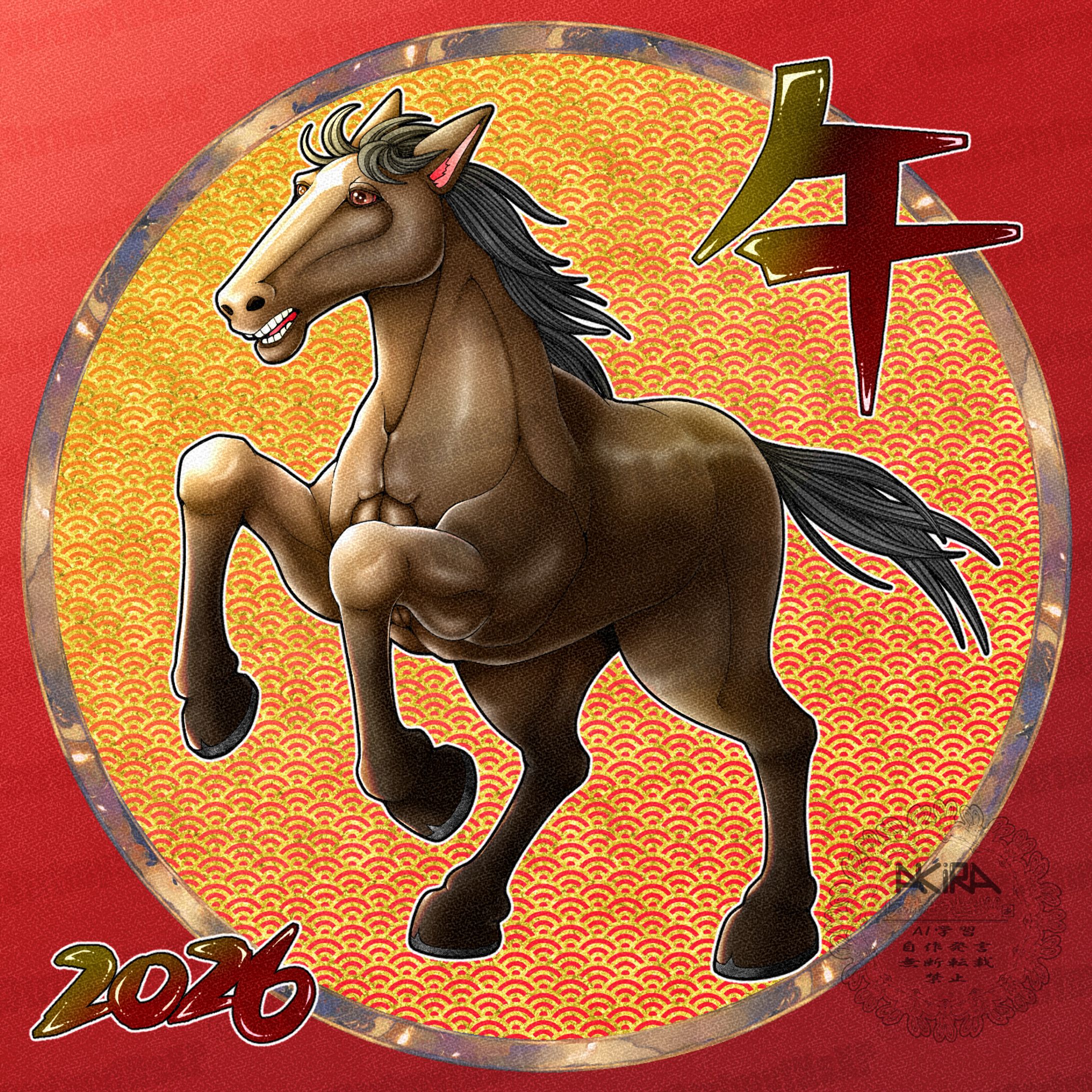 午年イラスト2026-1