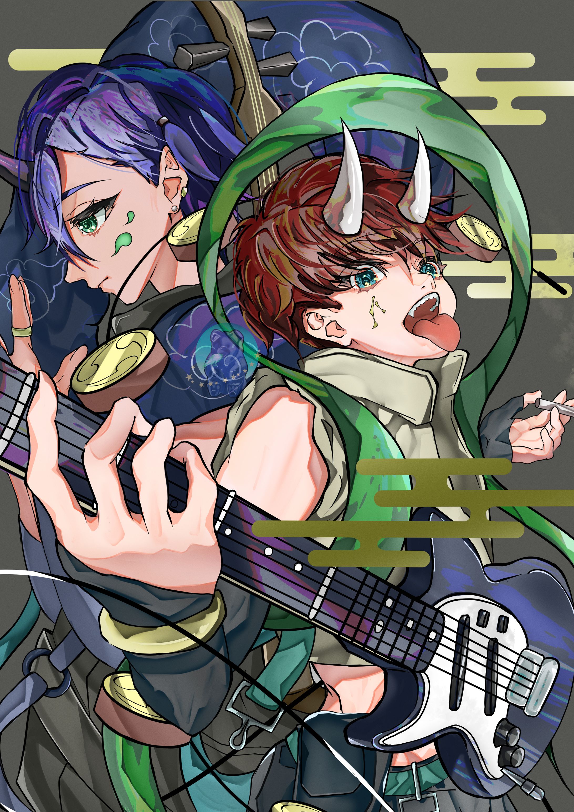 Original:風神雷神✖️Instrument-1