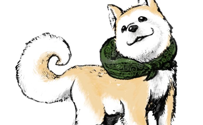 イヌのイラスト