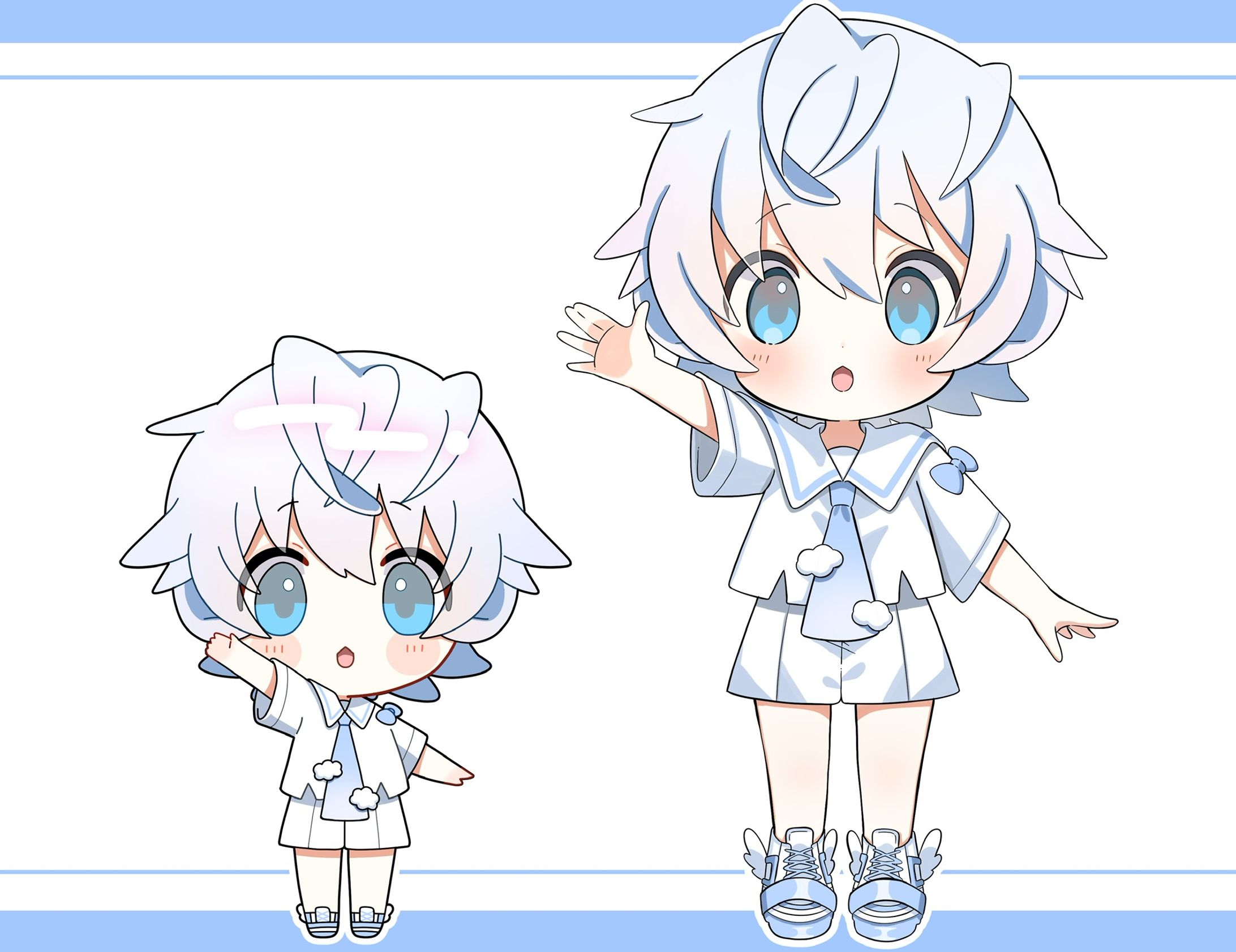 頭身比較イラスト-1