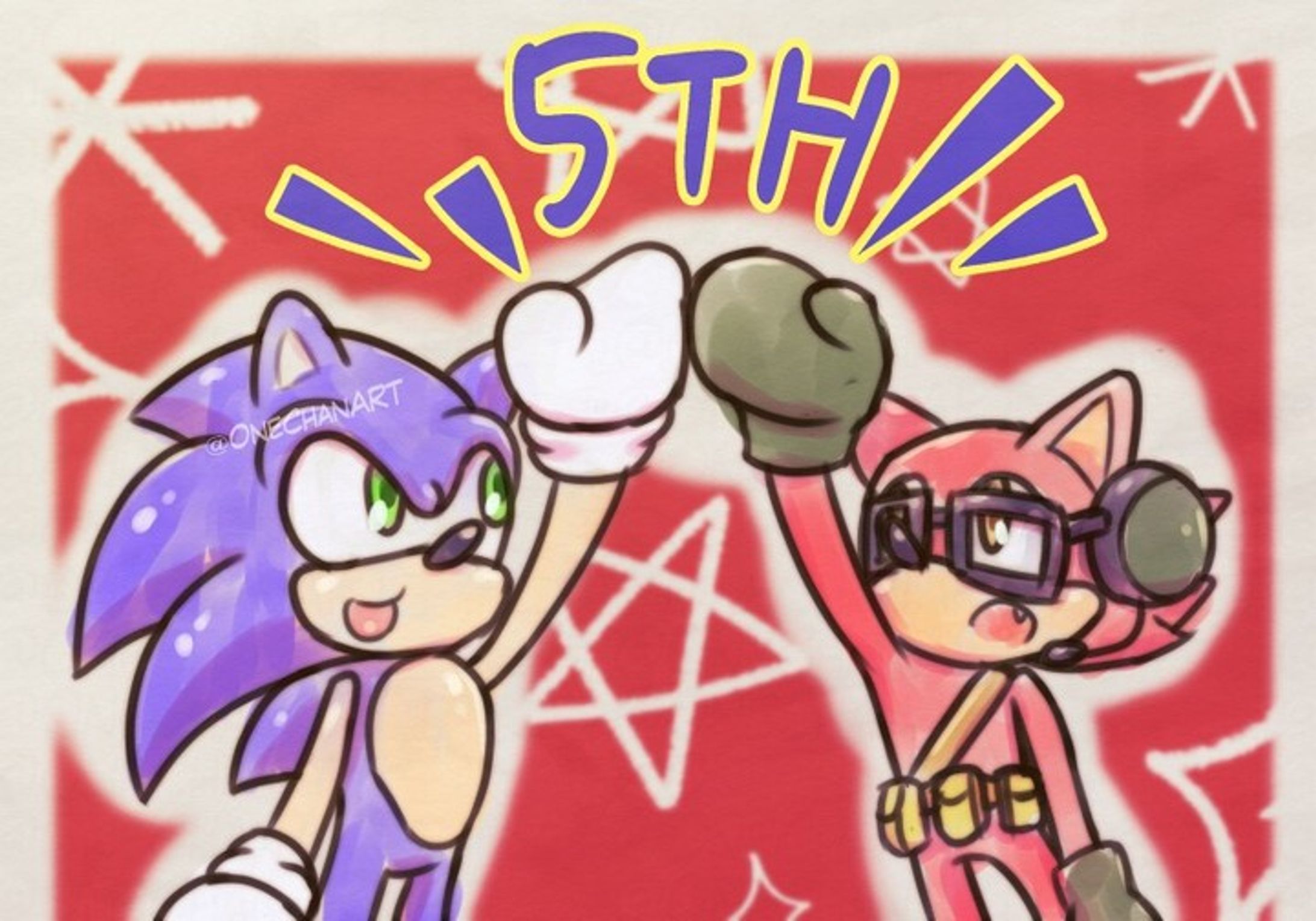 Sonic Forces 5th anniversary☆
.
.
.
.
.
#sonicthehedgehog #sonicfanart #sonic #sonicforces #gadgetthewolf-1