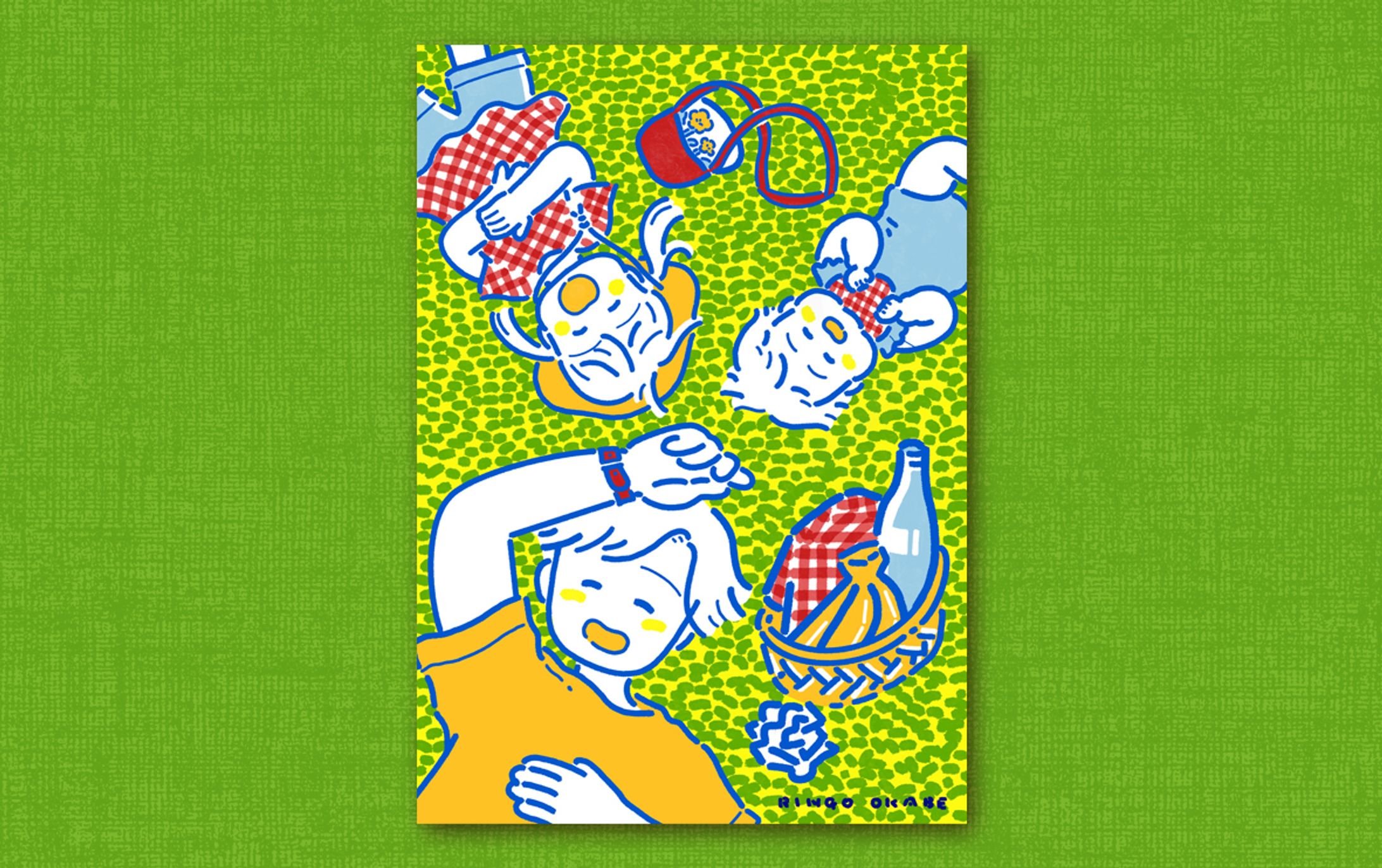 Holiday picnic｜イラストレーション-1