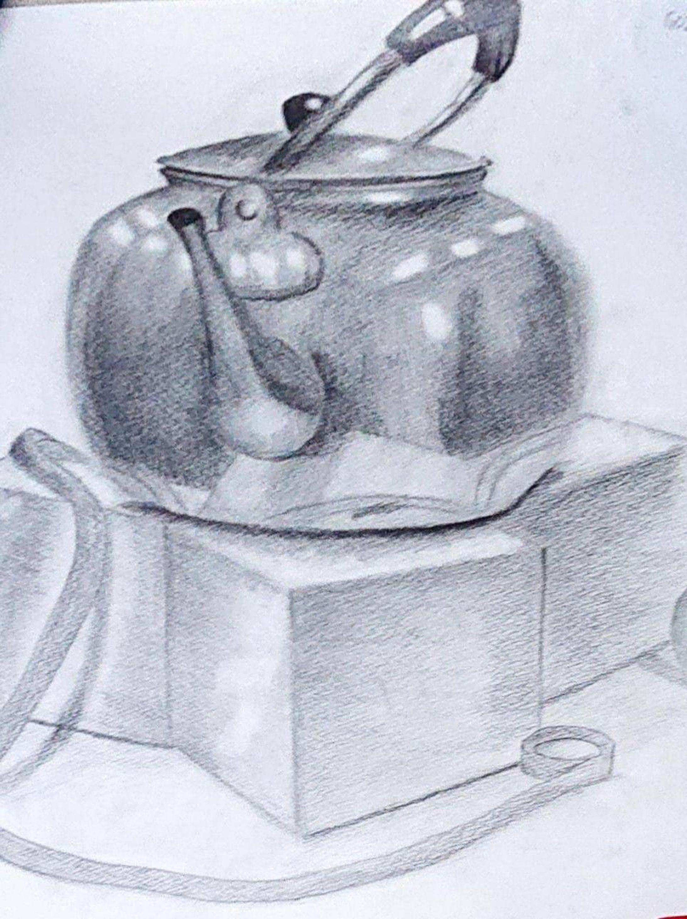 静物デッサン-1