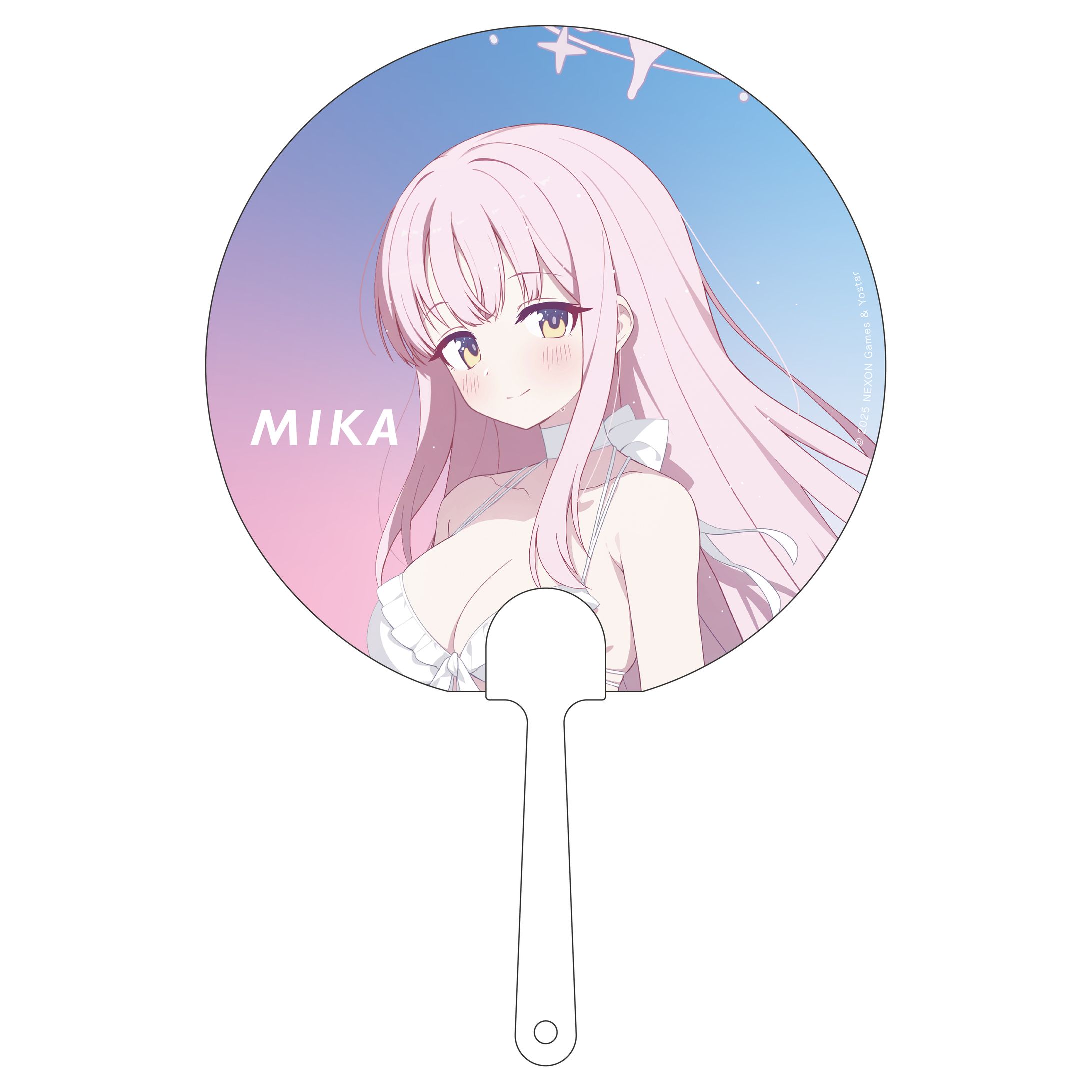 株式会社Yostar Shop ブルーアーカイブ「クリアうちわ（ミカ（水着））」他4種 商品企画・デザイン-1