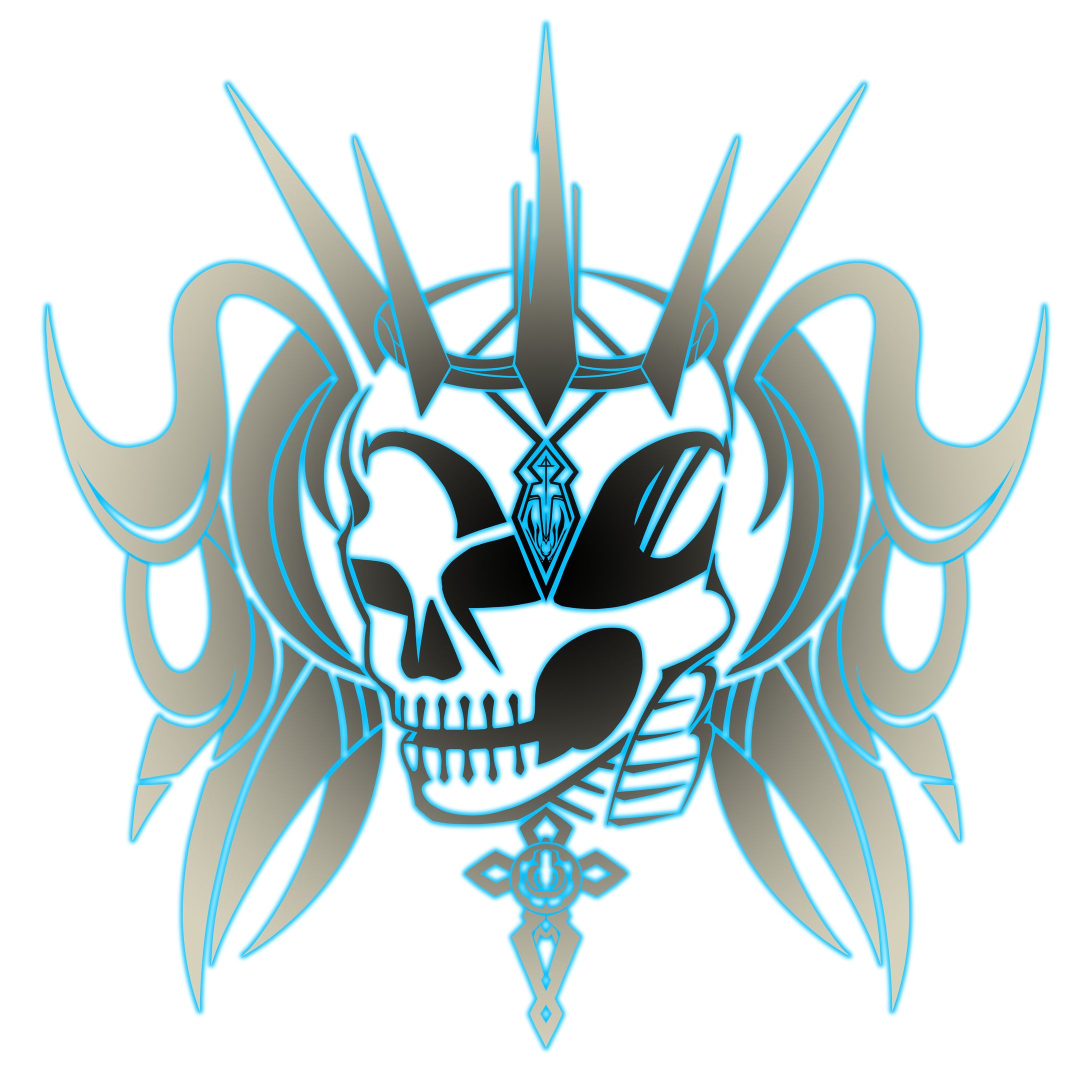 skull tribal-1