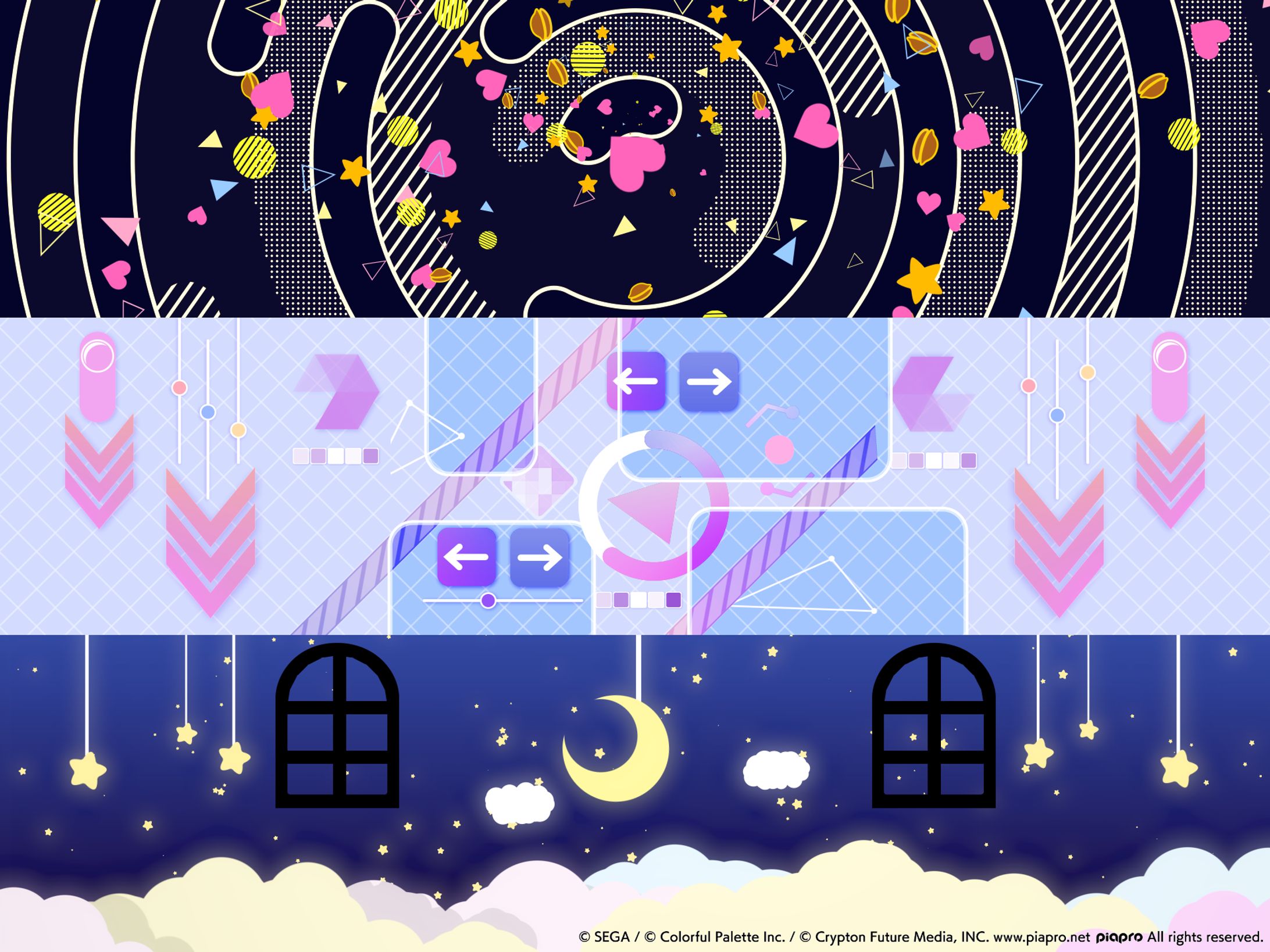 コネクトライブ MORE MORE JUMP！× ワンダーランズ×ショウタイム わん！もあ！HAPPY TIME 背景映像-1