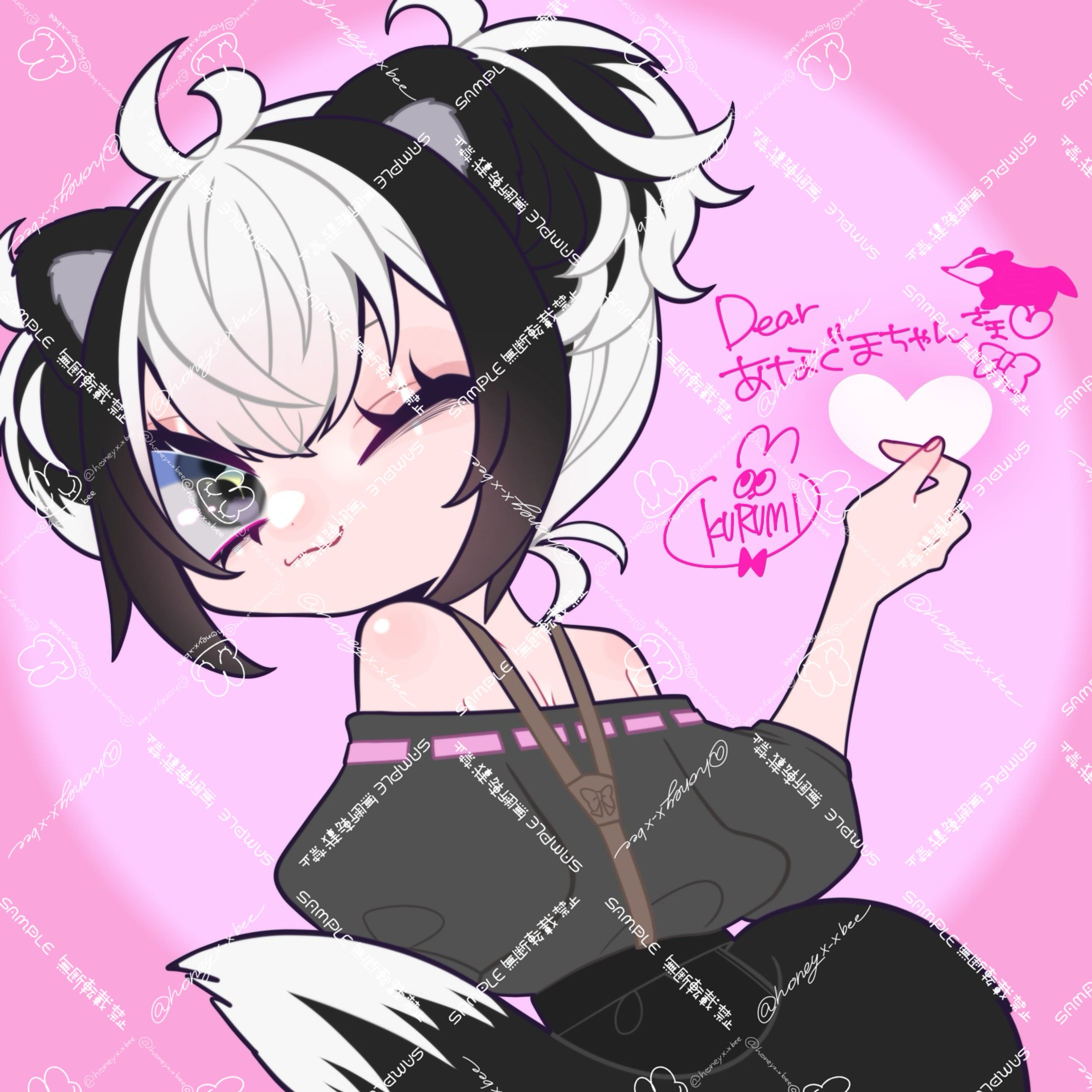 あなぐまちゃん様 アイコンイラスト-1