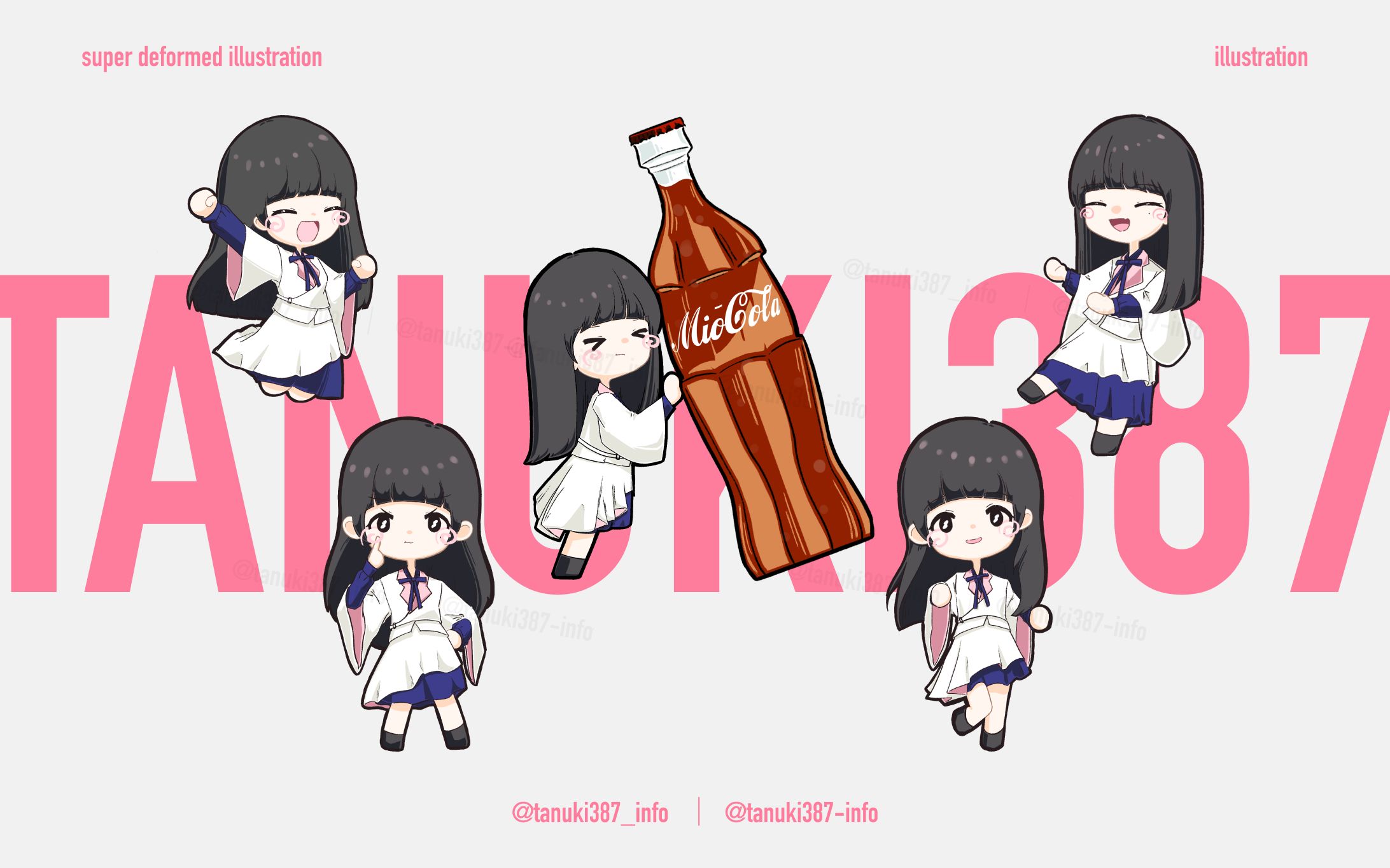 【 SDイラスト 】2023年橋本美桜さん生誕委員様-1