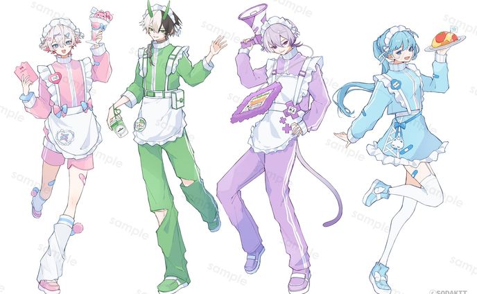 【SODA KIT】アルバムジャケットイラスト