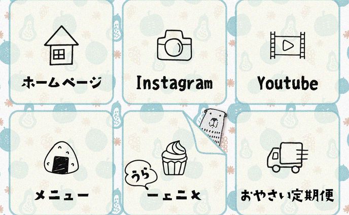 LINEリッチメニュー＊カフェ