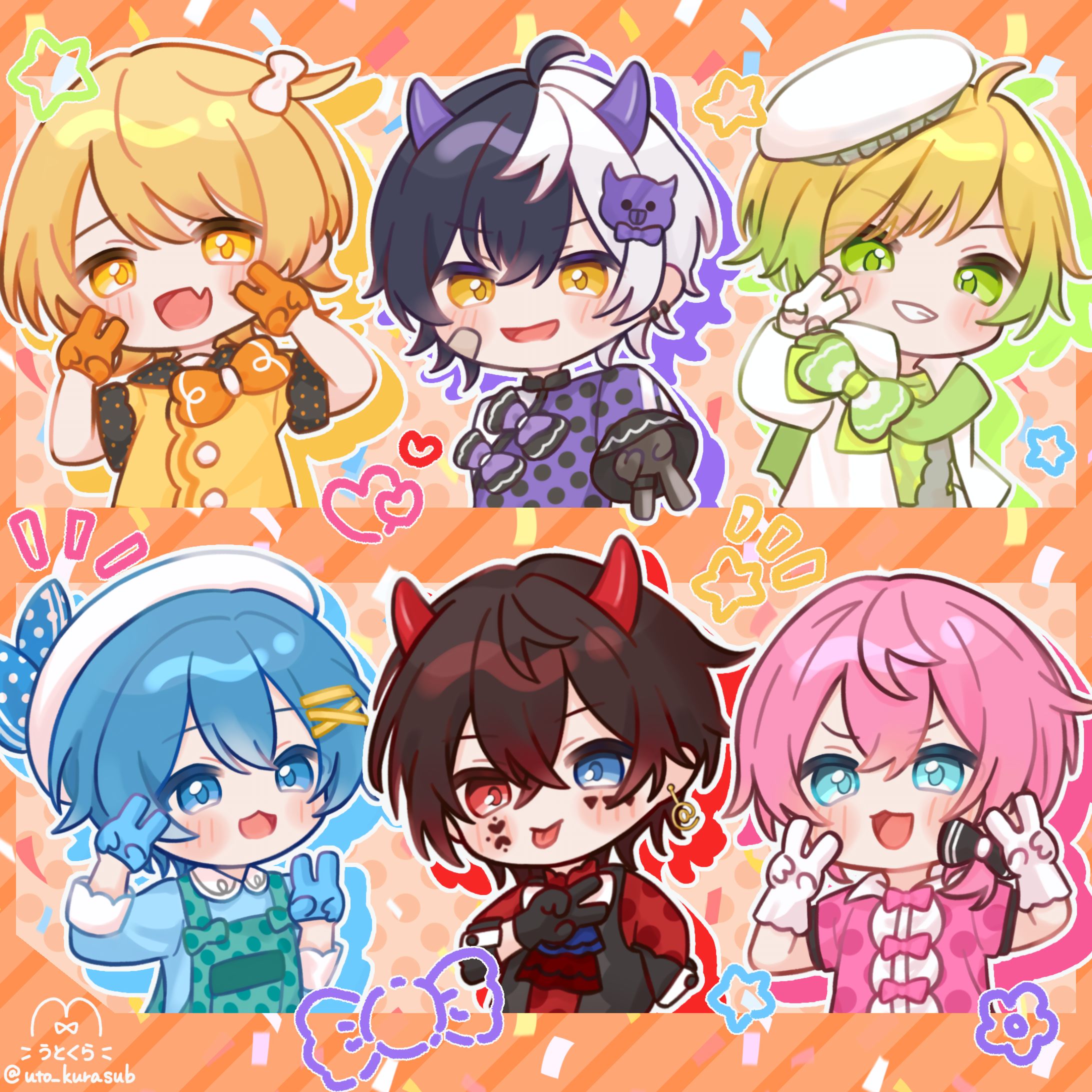 AMPTAKxCOLORS様 POP IN 2イラスト【FA】-1