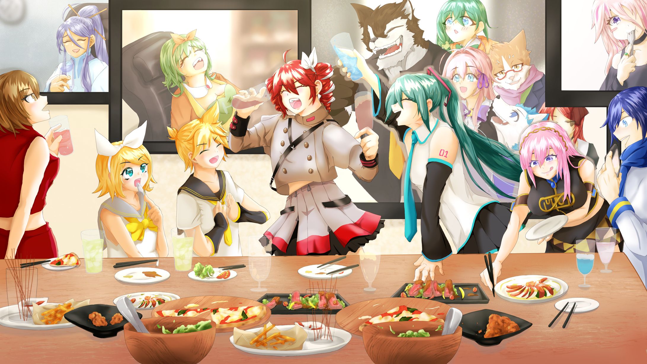 フォロワーさんのオリジナル曲用イラスト-1