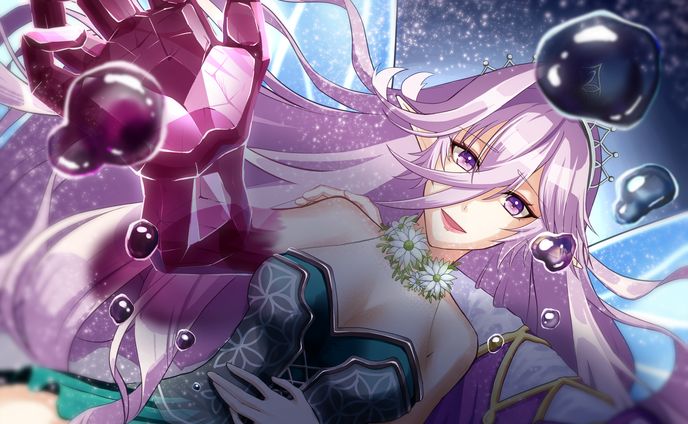 オリジナルイラスト　制作過程あり