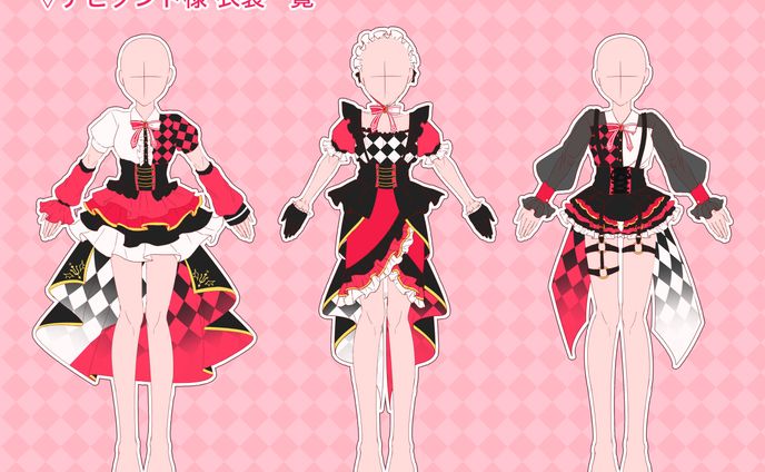 ご依頼：アイドルグループ 衣装デザイン
