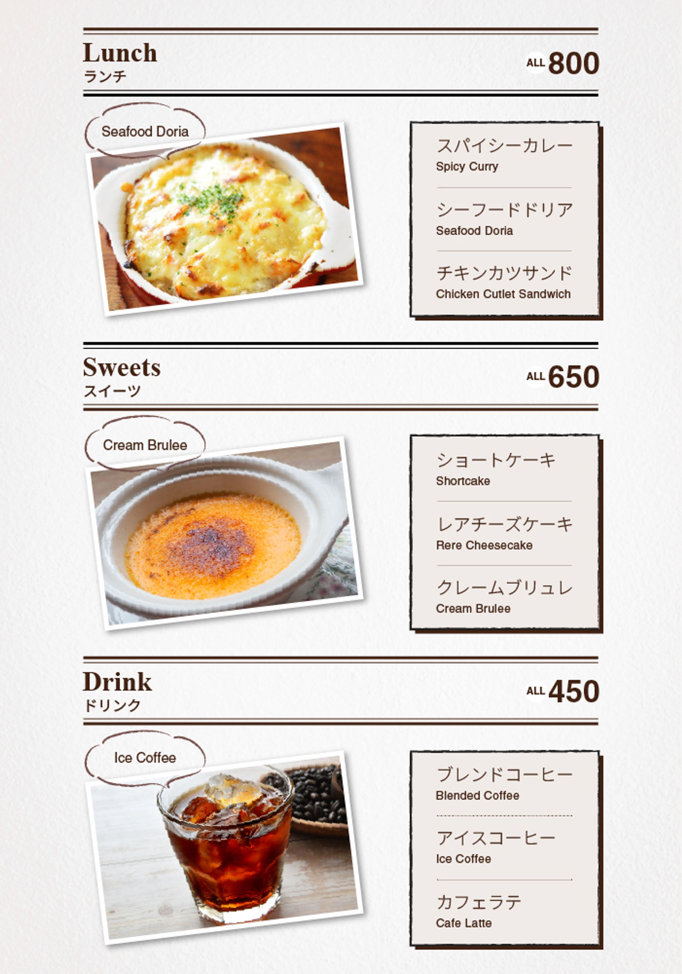 メニュー表：カフェメニュー-1