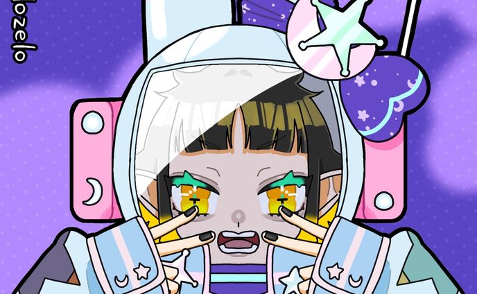 イラスト、販売テンプレ