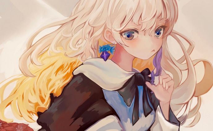 【オリジナルイラスト】猫花
