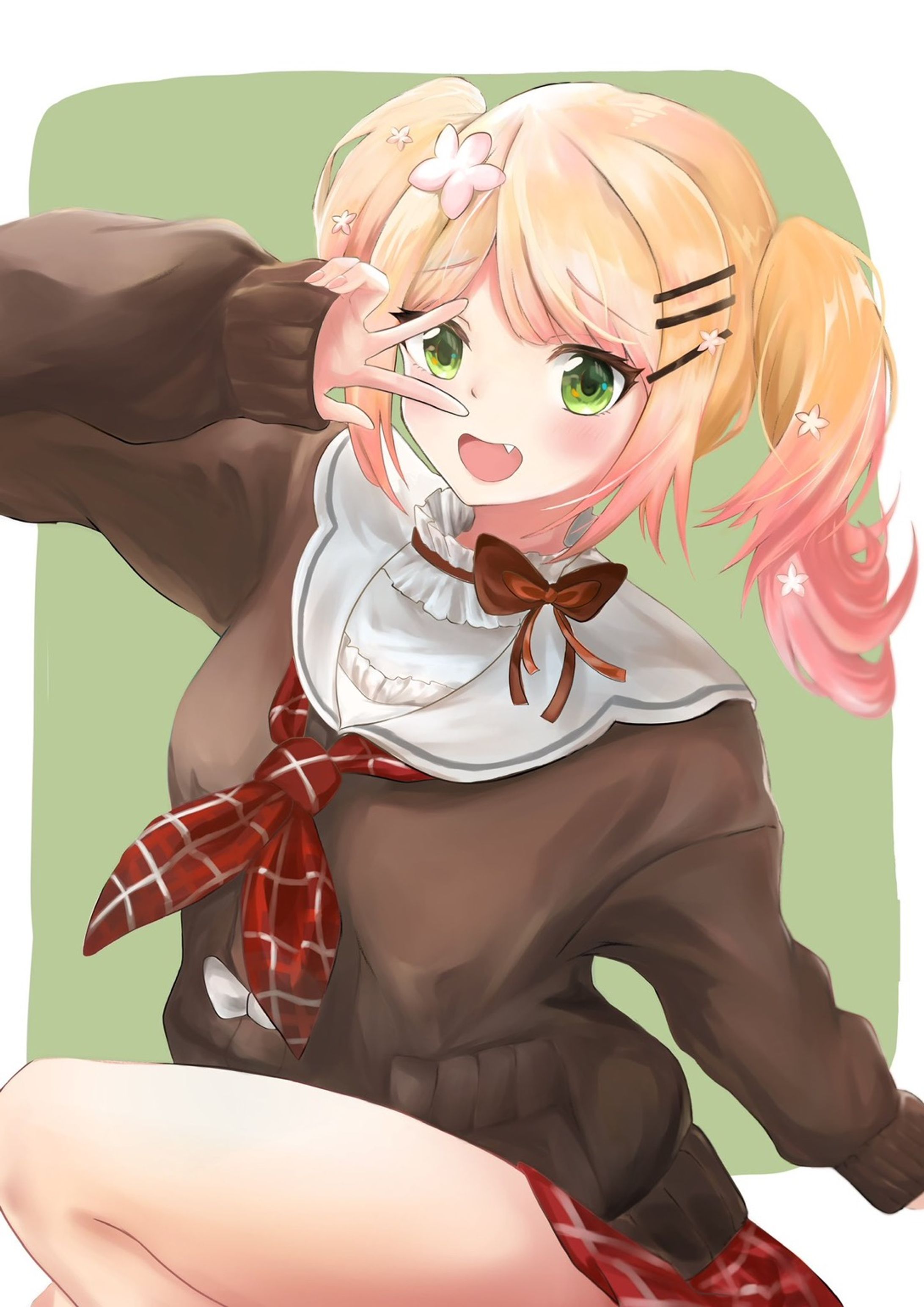 ツインテねねね🥟🍑-1