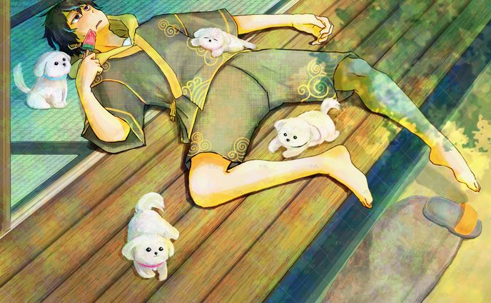 たっくんさん夏の一枚絵、立ち絵、ミニキャラ